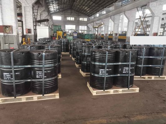 Quả bóng mài rèn 60mm B3 71MnCr cho ngành khai thác mỏ